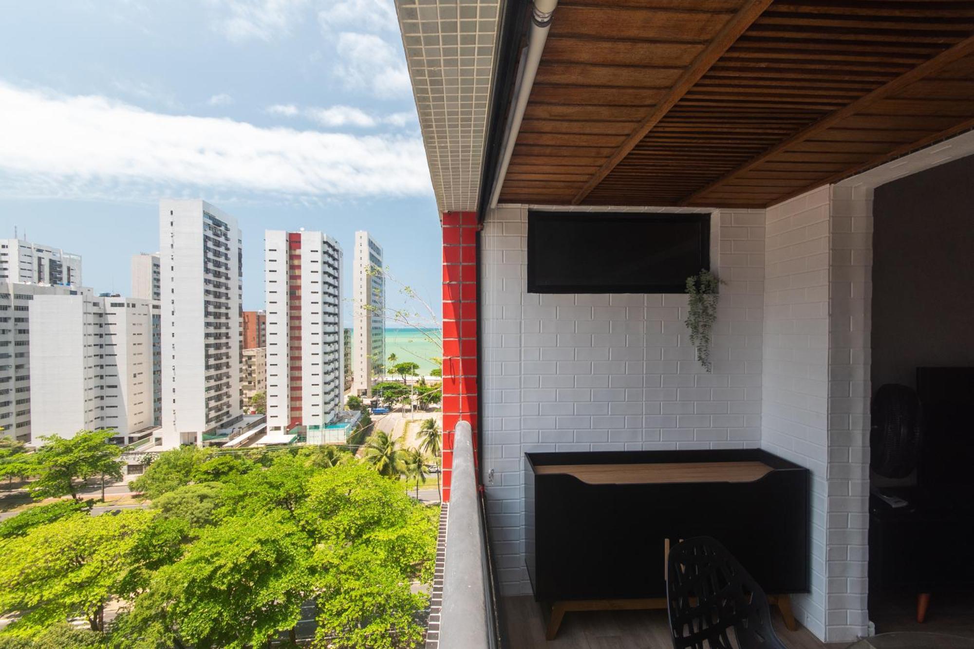 公寓 Flat Soho Frente Na De Boa Viagem *